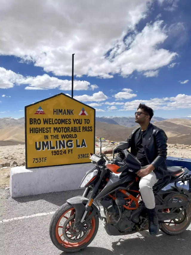 Umling La: World’s Highest Motorable Pass  @19,024 ft.