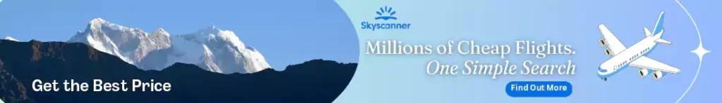 Skyscanner ad banner